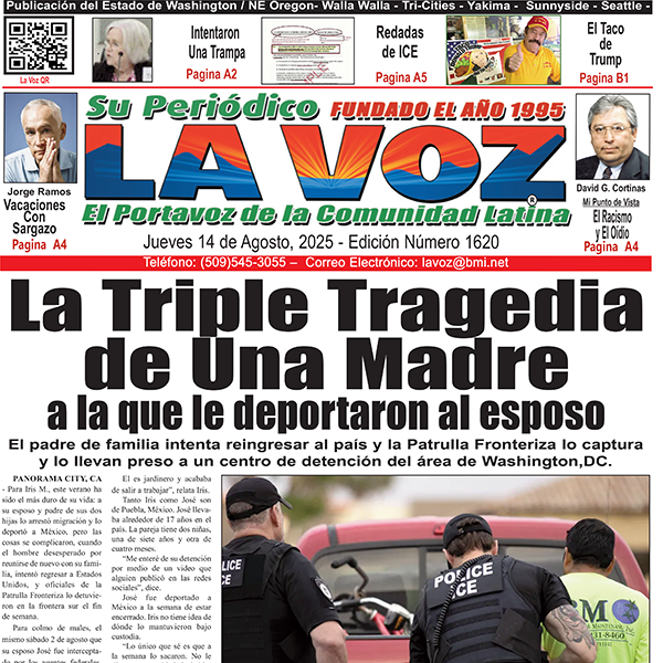 Jueves 14 de Agosto, 2025 - Edición Número 1620

