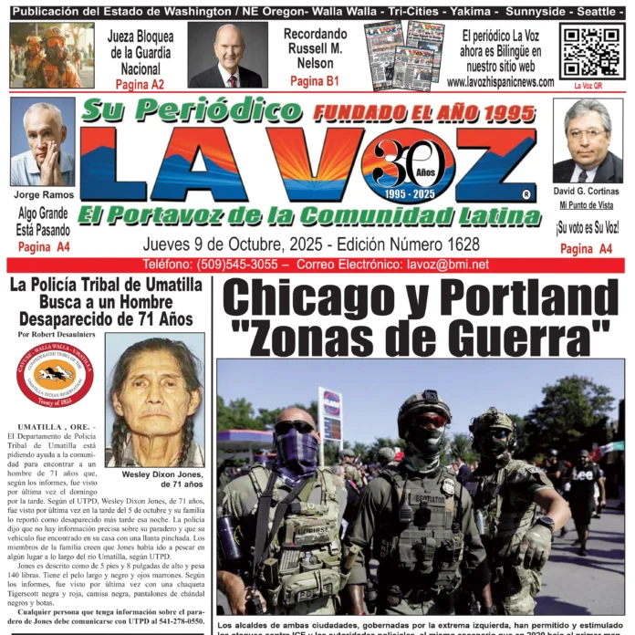 Jueves 9 de Octubre, 2025 - Edición Número 1628